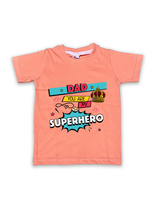 Printed Half Sleeve Tees for Kids – Unisex, Soft & Comfortable FTS013