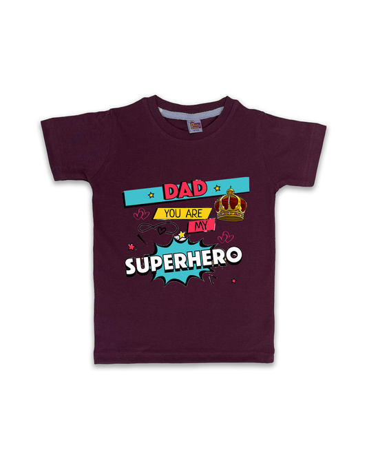 Printed Half Sleeve Tees for Kids – Unisex, Soft & Comfortable FTS018