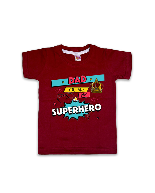 Printed Half Sleeve Tees for Kids – Unisex, Soft & Comfortable FTS019