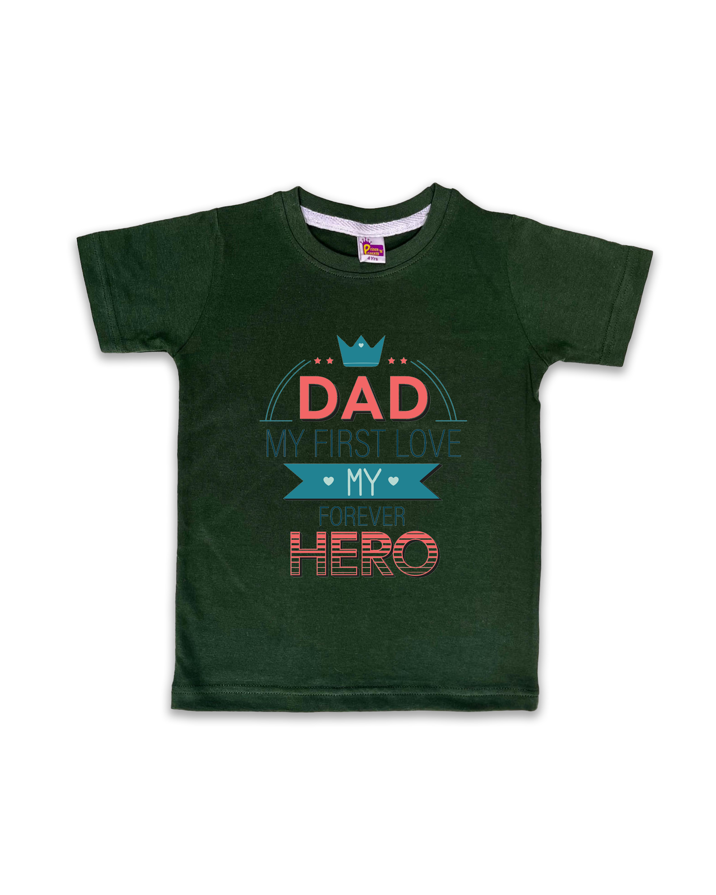 Printed Half Sleeve Tees for Kids – Unisex, Soft & Comfortable FTS022