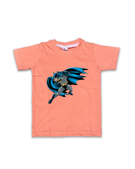 Boys T-Shirts Half Sleeve (Peach) FTS033