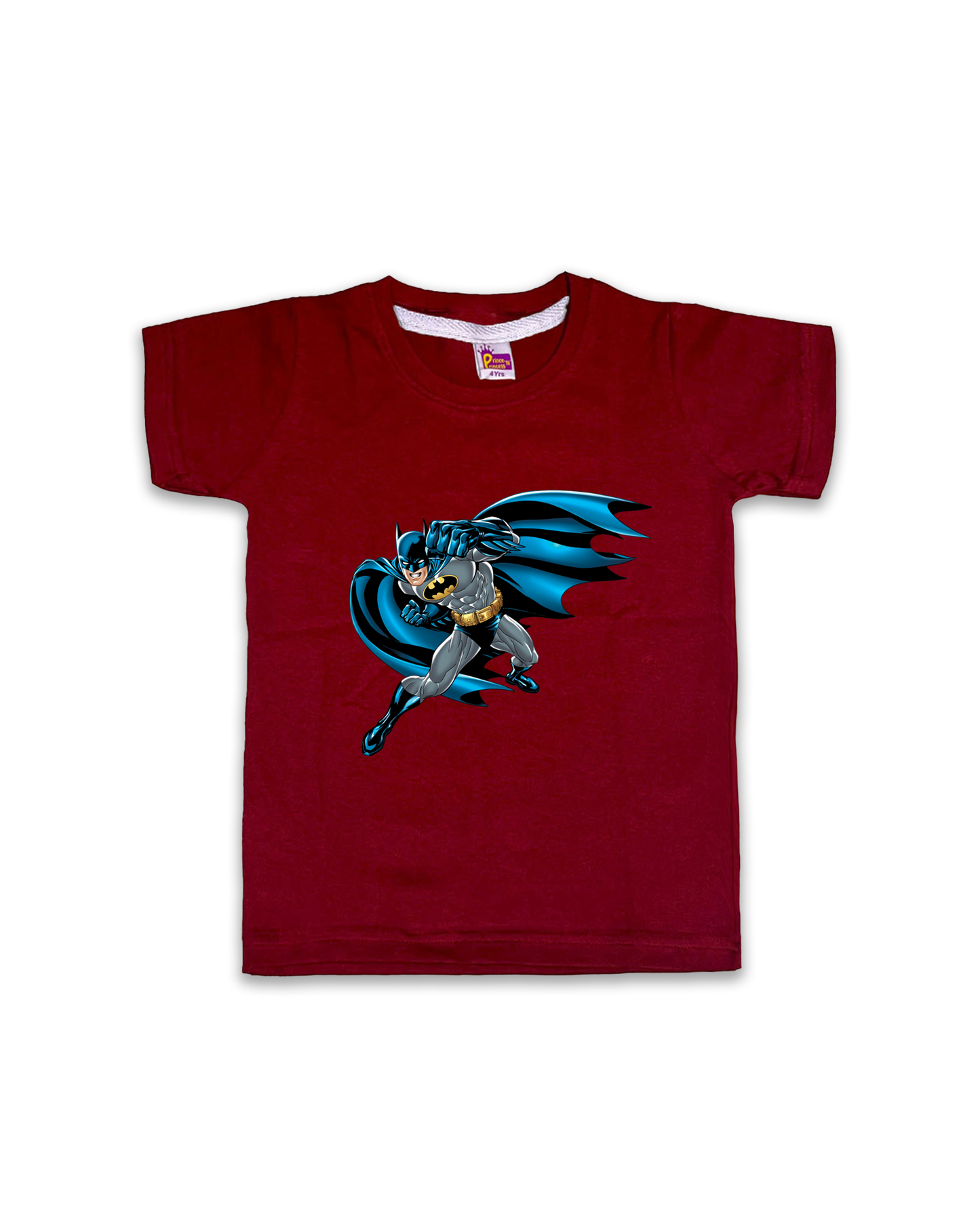 Boys T-Shirts Half Sleeve (Maroon) FTS037