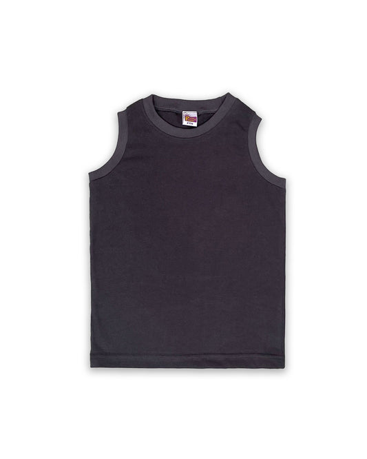 Kids Dark Grey Vest – Comfortable, Soft & Stylish SLT05