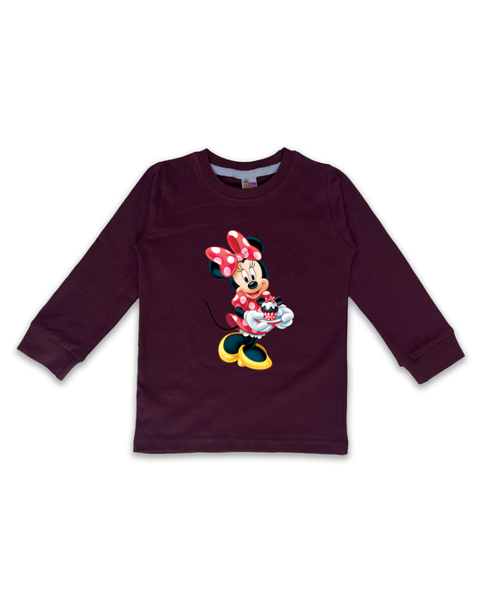 Kids’ Printed Full Sleeve Tees – Wine Tees for Grils FTS0144