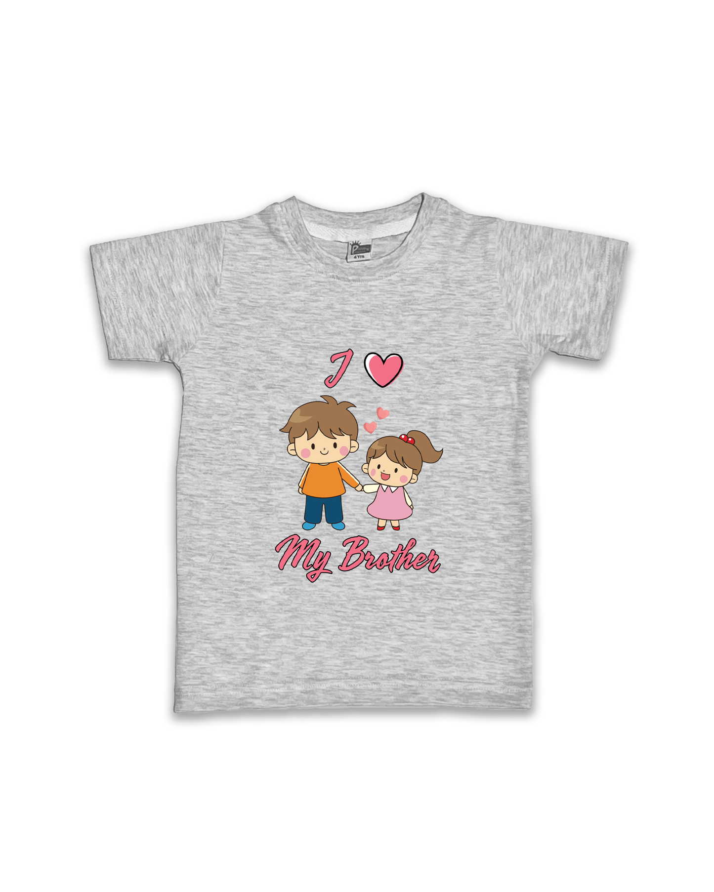 Printed Half Sleeve Tees for Kids – Unisex, Soft & Comfortable FTS047