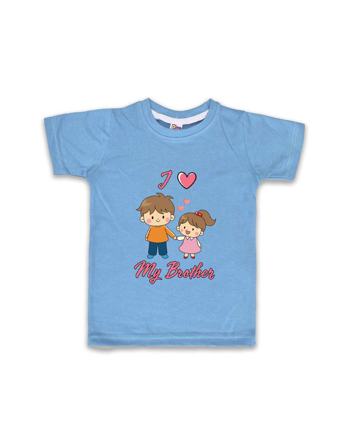 Printed Half Sleeve Tees for Kids – Unisex, Soft & Comfortable FTS041