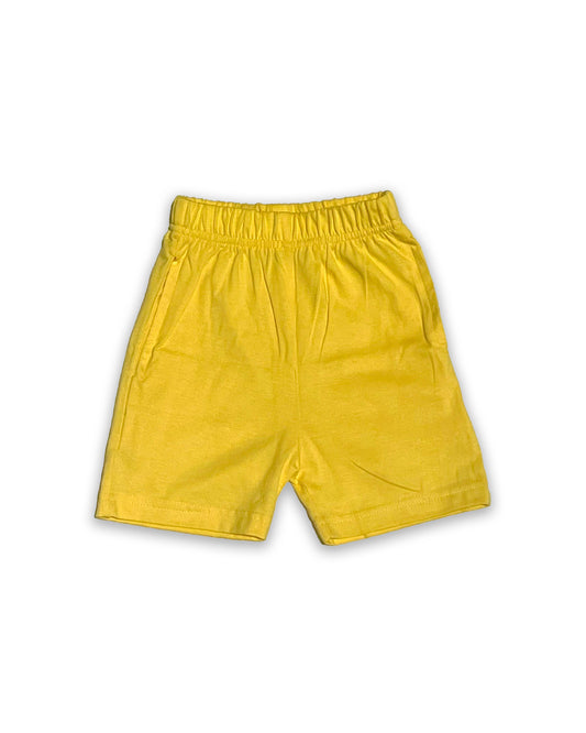 Plain Shorts Pack of 3 (Yellow,Maroon & Dark Green) KCS011