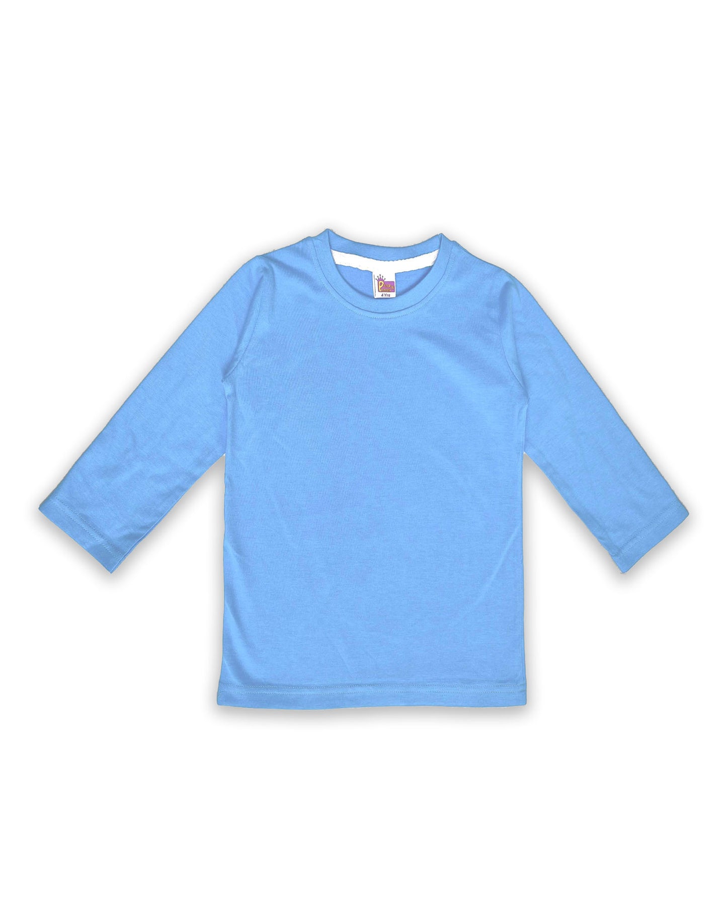Plain T-Shirts Full Sleeve Pack of 3 (Melange,Ice Blue & Wine)  CTS018