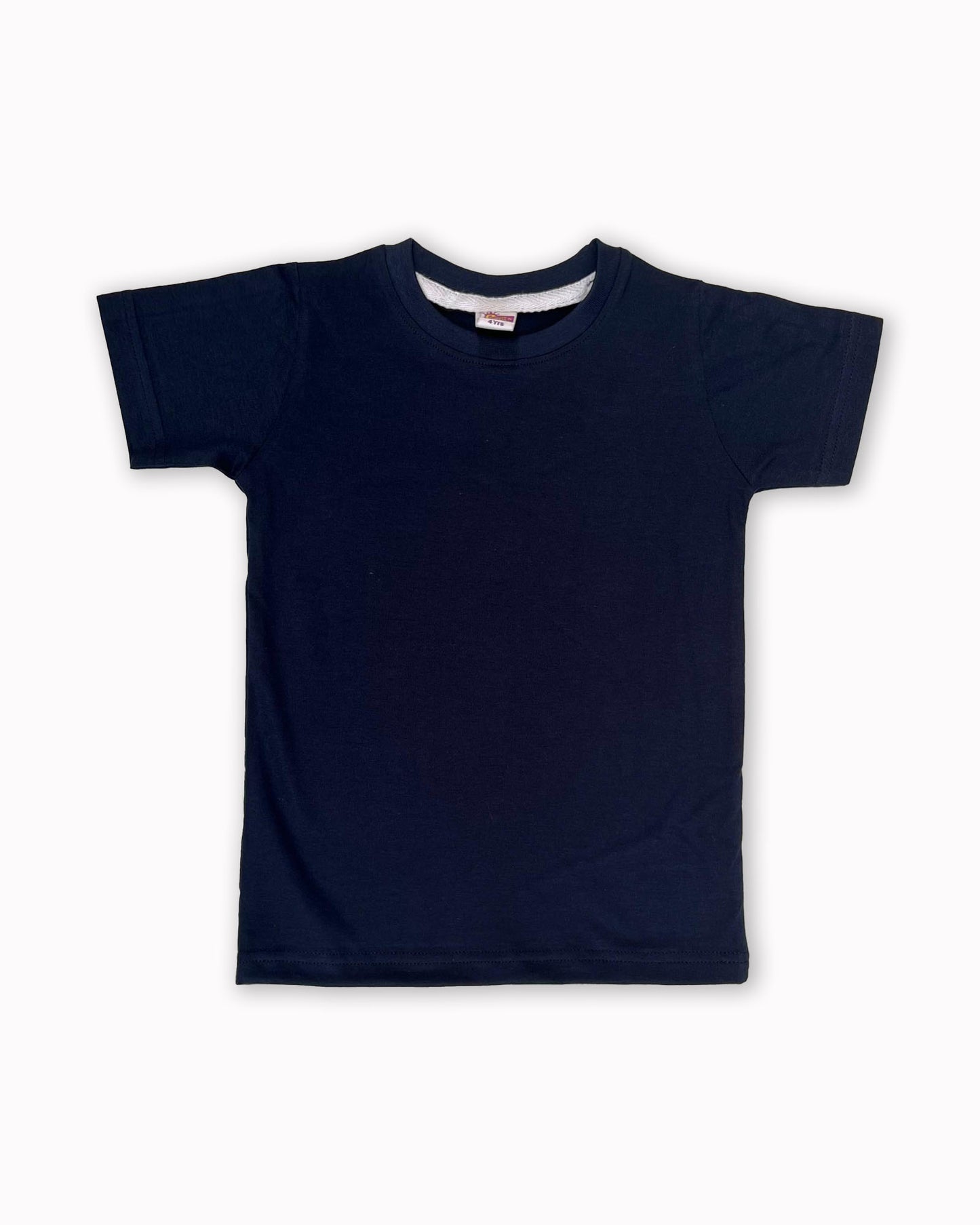 Plain T-Shirts Half Sleeve Pack of 3 (Navy,Melange & Ice Blue) CTS014