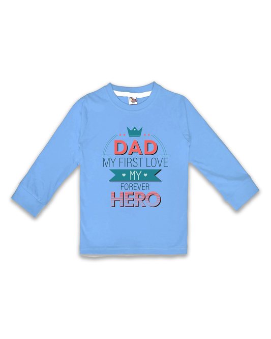 Printed Full Sleeve Tees for Kids – Unisex, Soft & Comfortable FTS0114