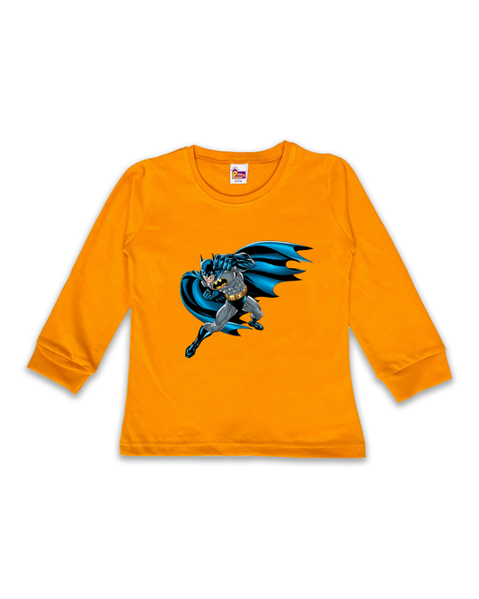 Boys Full Sleeve T-Shirts (Mustard) FTS085