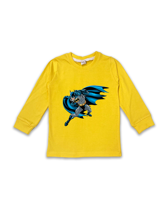 Boys Full Sleeve T-Shirts (Yellow) FTS094
