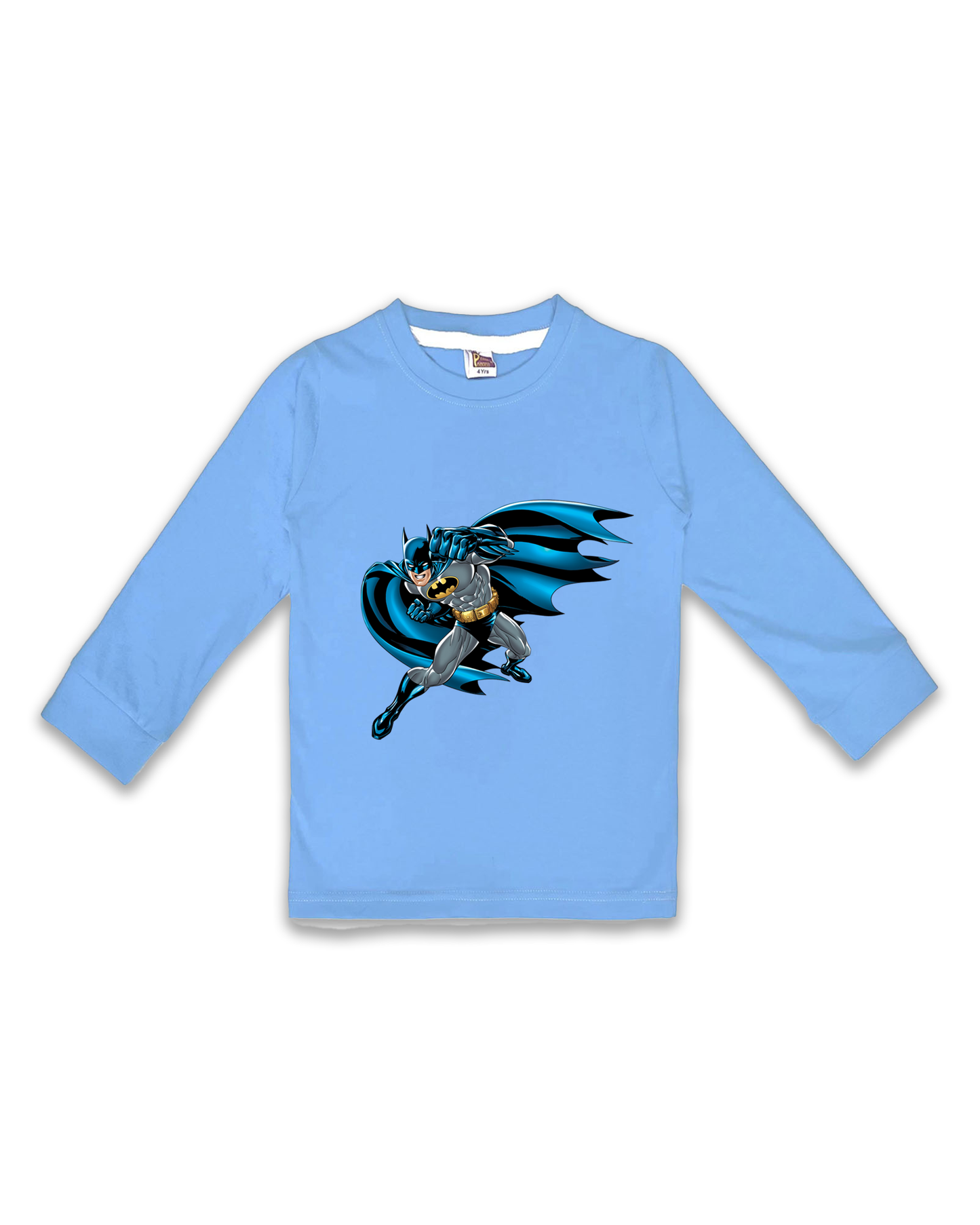 Boys Full Sleeve T-Shirts (Ice Blue) FTS092