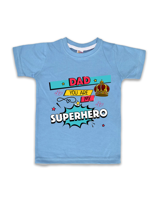 Printed Half Sleeve Tees for Kids – Unisex, Soft & Comfortable FTS017