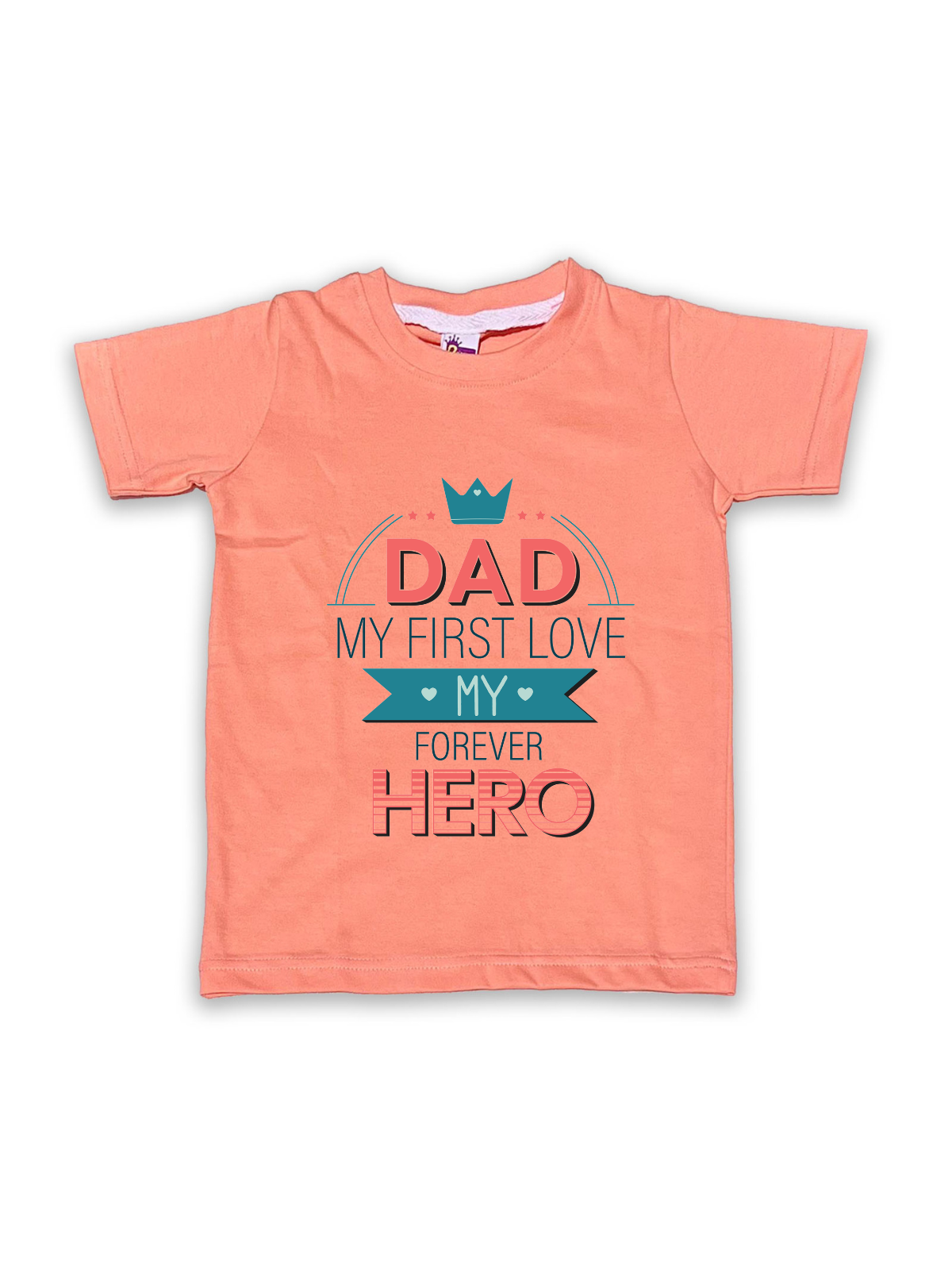 Printed Half Sleeve Tees for Kids – Unisex, Soft & Comfortable FTS021
