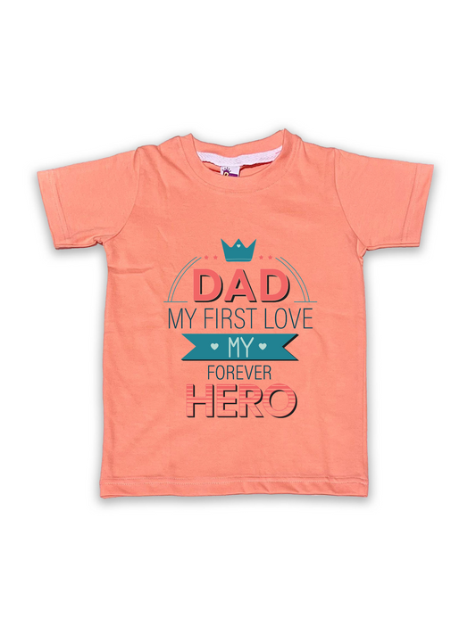 Printed Half Sleeve Tees for Kids – Unisex, Soft & Comfortable FTS021
