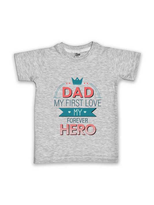 Printed Half Sleeve Tees for Kids – Unisex, Soft & Comfortable FTS026