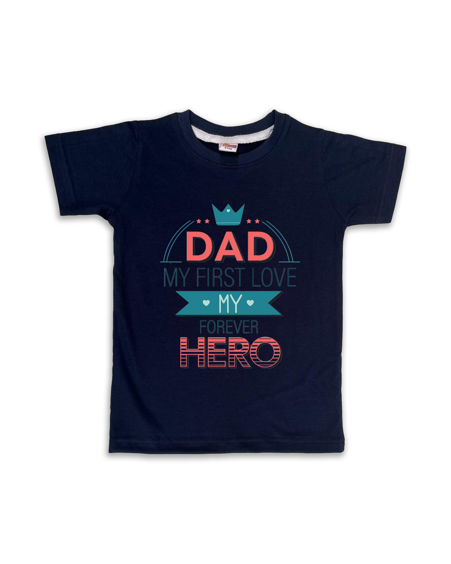 Printed Half Sleeve Tees for Kids – Unisex, Soft & Comfortable FTS027