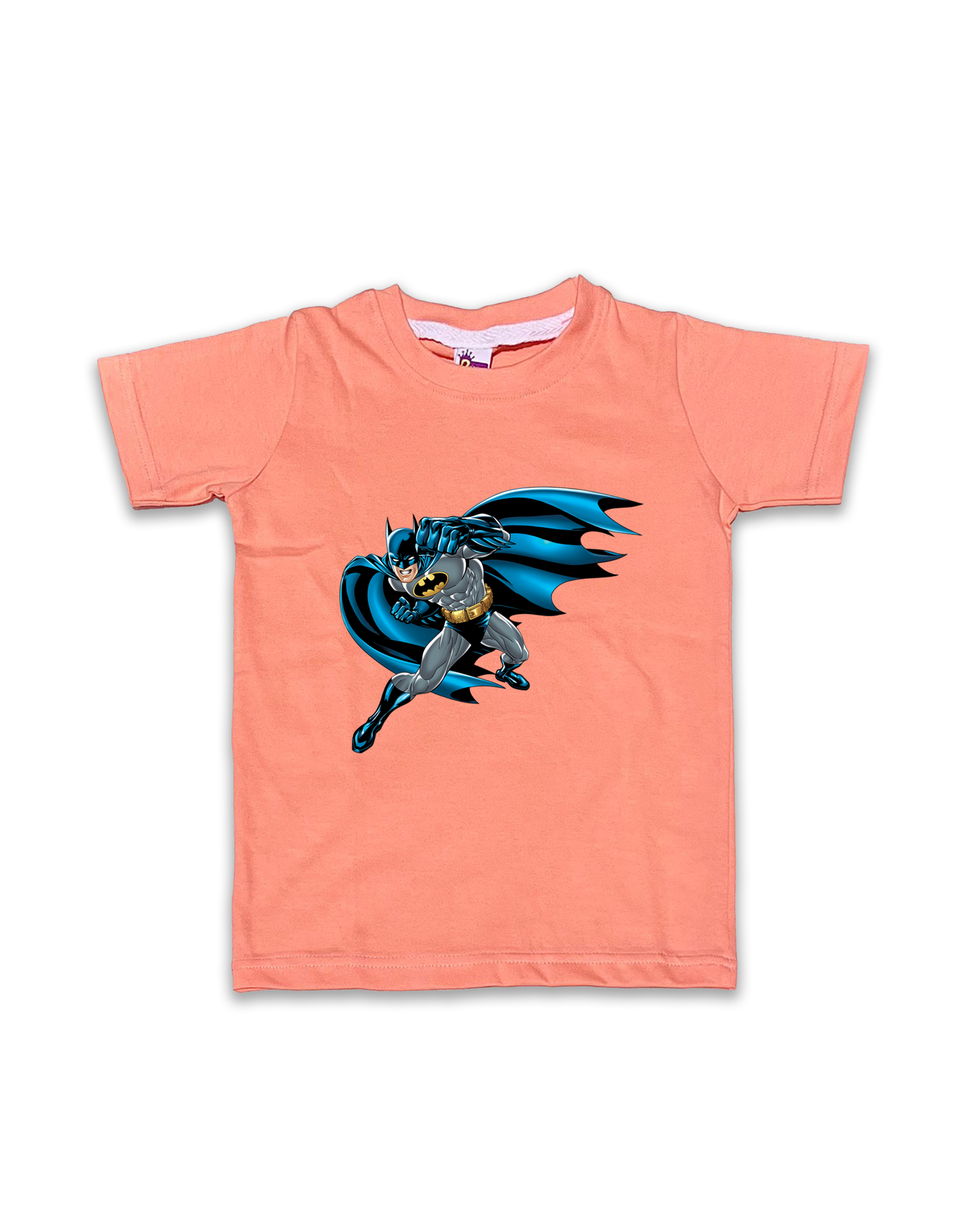 Boys T-Shirts Half Sleeve (Peach) FTS033