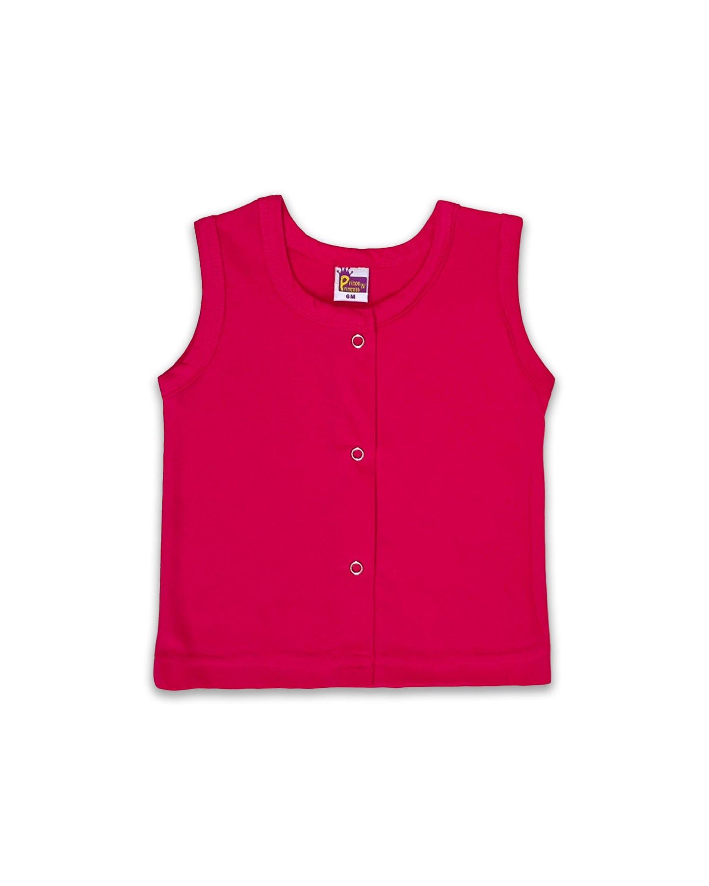 Plain Sleeveless Jabla (Royal Pink) SLJ01