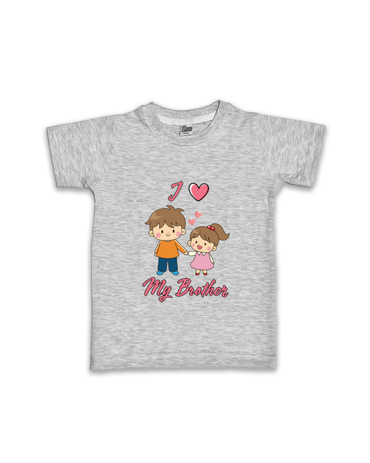 Printed Half Sleeve Tees for Kids – Unisex, Soft & Comfortable FTS047
