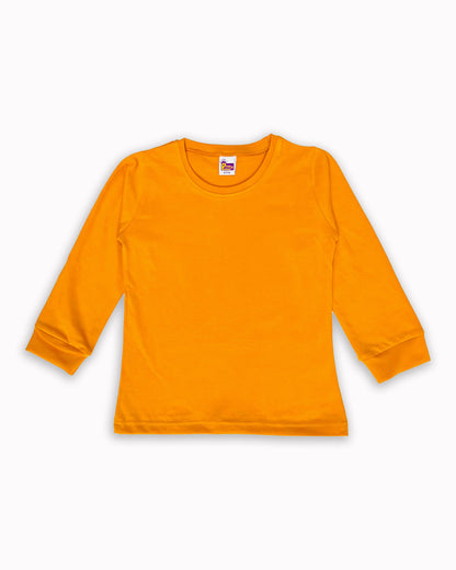 Plain T-Shirts Full Sleeve Pack of 3 (Mustard,Navy & Ice Blue) CTS03