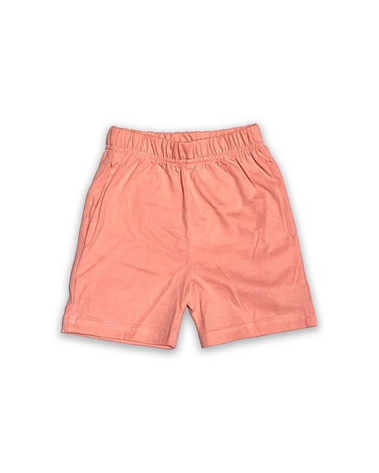 Plain Shorts Pack of 3 (Dark Grey,Peach & Wine) KCS09