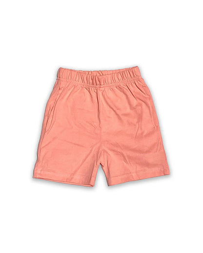 Plain Shorts Pack of 3 (Peach,Melange & Ice Blue) KCS01