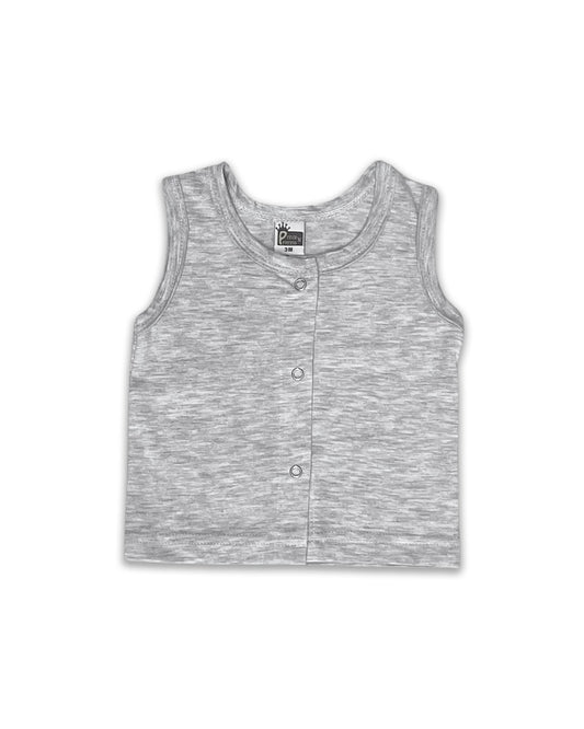 Plain Sleeveless Jabla (Melange) SLJ02