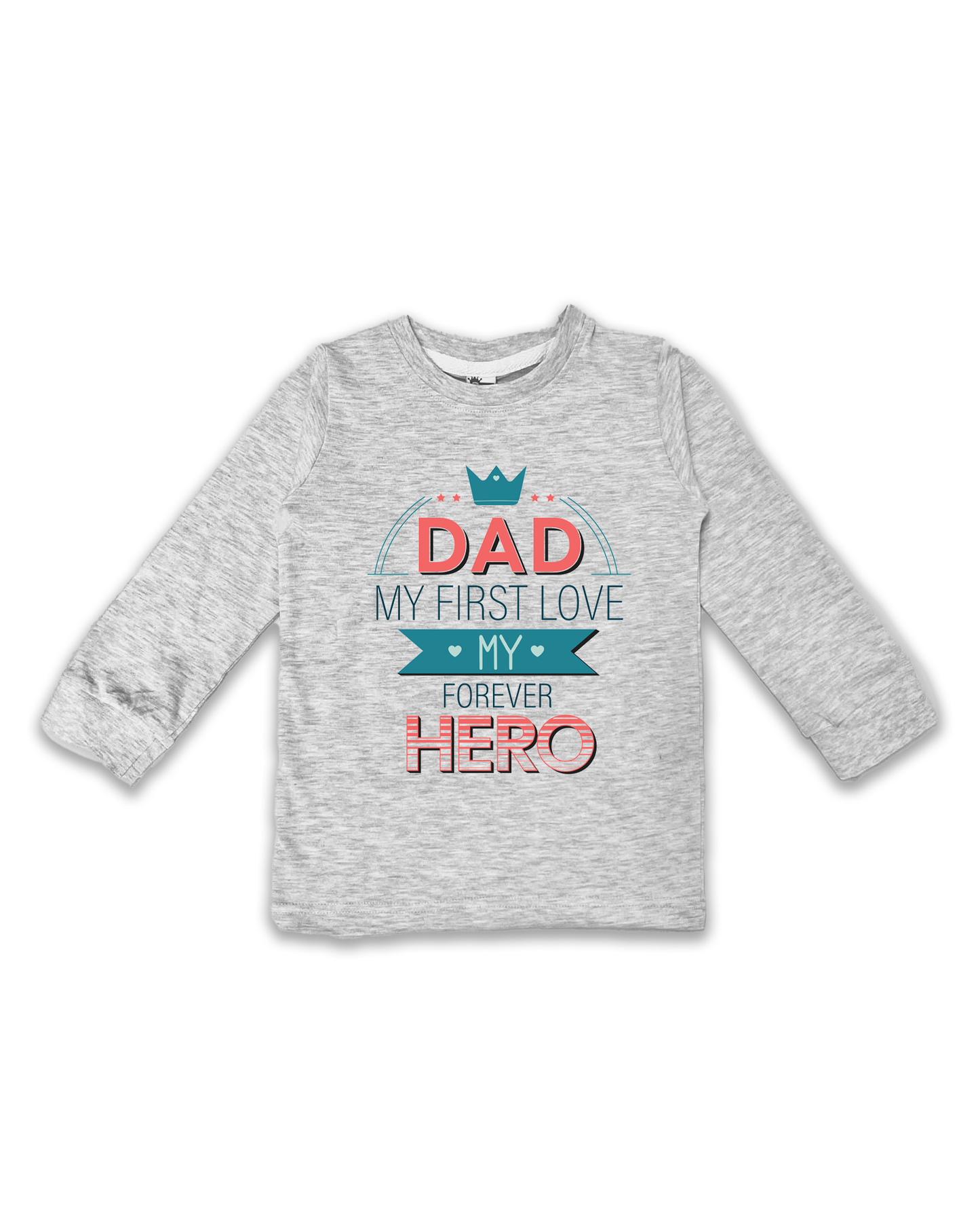 Printed Full Sleeve Tees for Kids – Unisex, Soft & Comfortable FTS0109