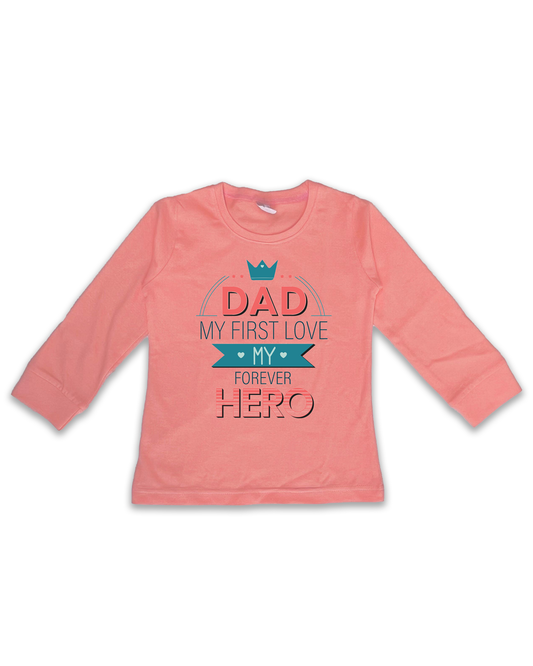 Printed Full Sleeve Tees for Kids – Unisex, Soft & Comfortable FTS0113