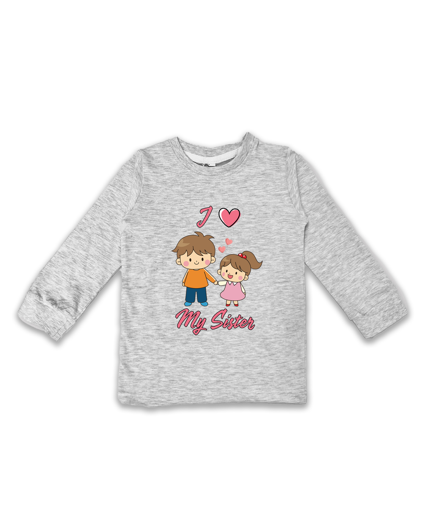 Printed Full Sleeve Tees for Kids – Unisex, Soft & Comfortable FTS0120
