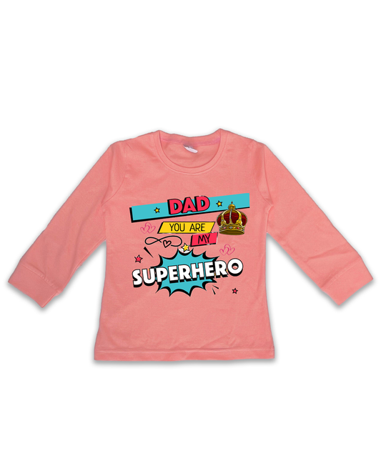 Printed Full Sleeve Tees for Kids – Unisex, Soft & Comfortable FTS0102
